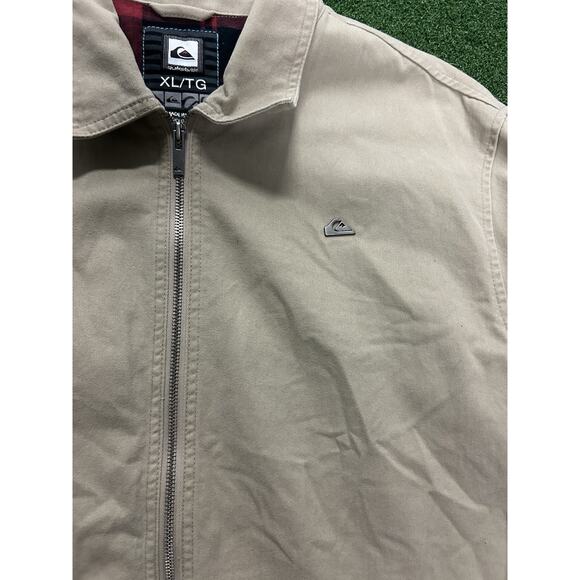 Flannel Lined Quicksilver Jacket XL Men - Picture 3 of 6